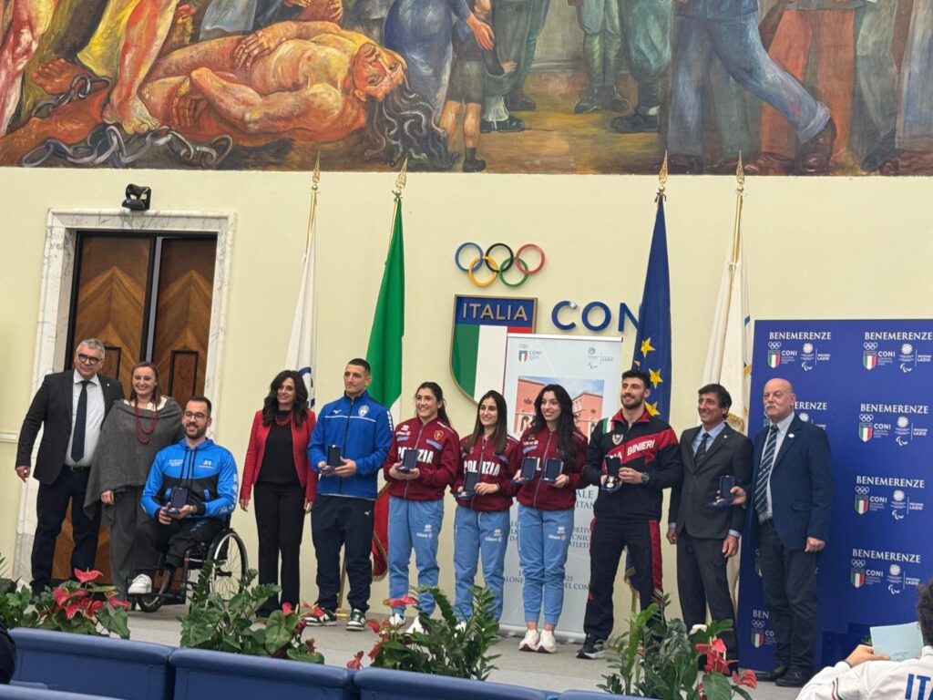 DUE ATLETI VELITERNI CRESCIUTI NEL TOUKON PREMIATI TRA LE ECCELLENZE DEL CONI E DEL CIP: NOEMI NICOSANTI E VALERIO DI COCCO