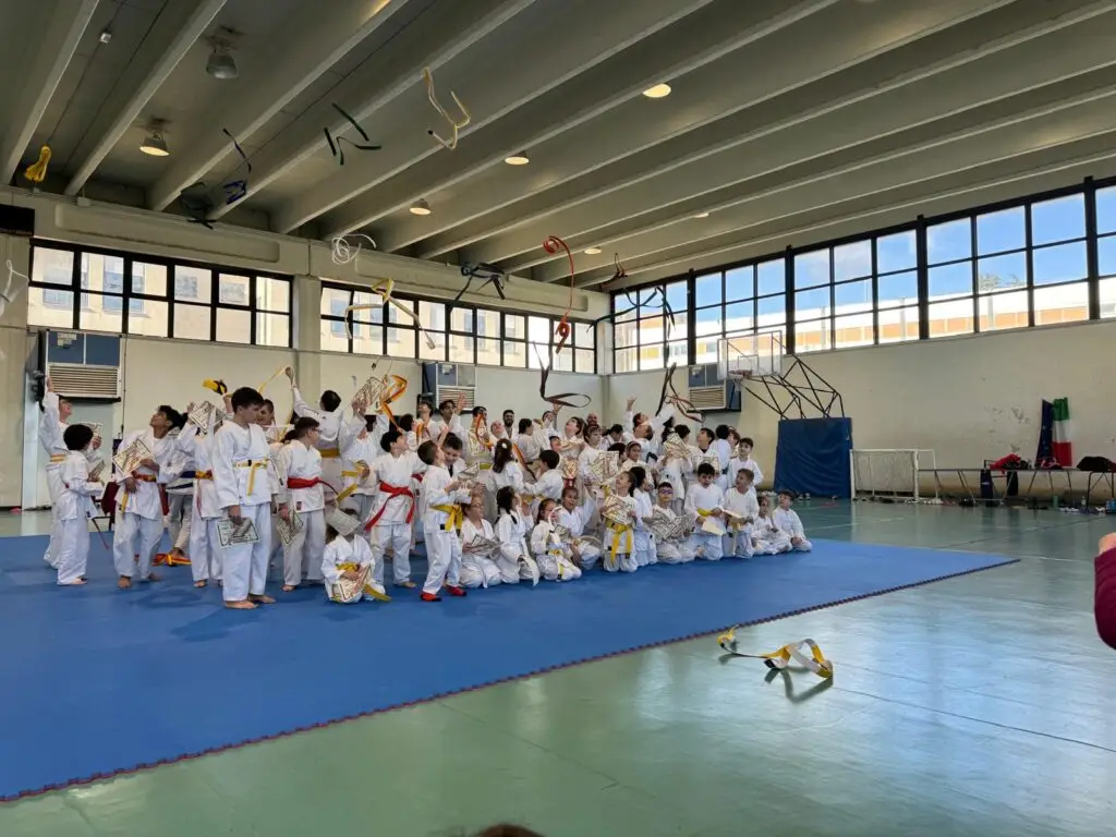 PASSAGGIO DI CONTURA PER GLI ALLIEVI DEL KARATE DEL TOUKON KARATE-DO