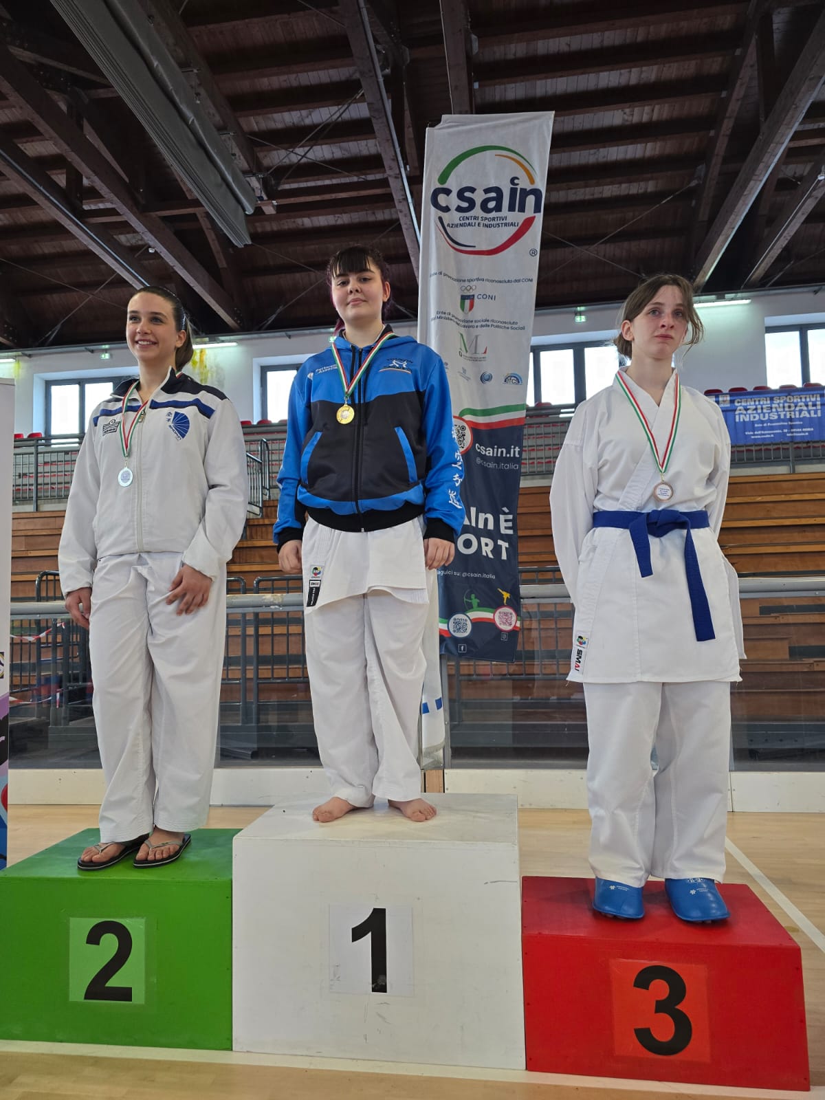 Angelica Berti 1 Classificata – Campionato regionale CSAIN