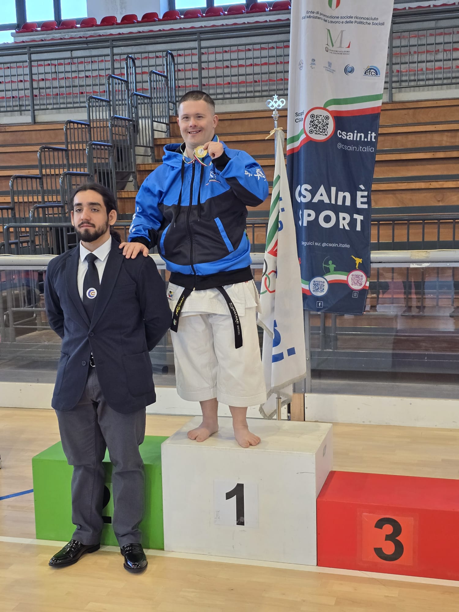 Podio kumite giovanile – CSAIN