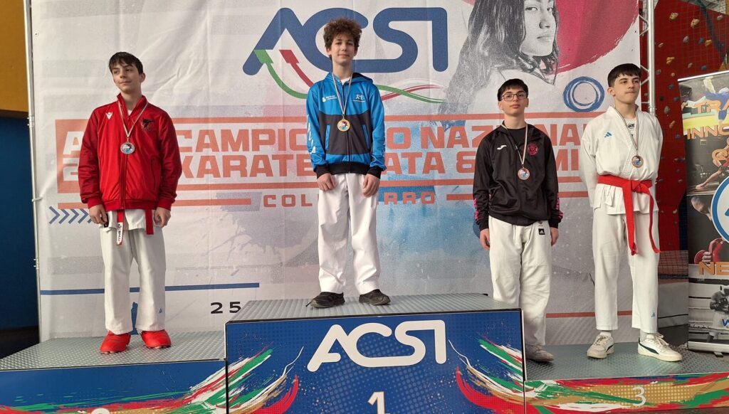 Protagonista il Karate: il Toukon karate-do brilla ai Campionati Nazionali ACSI