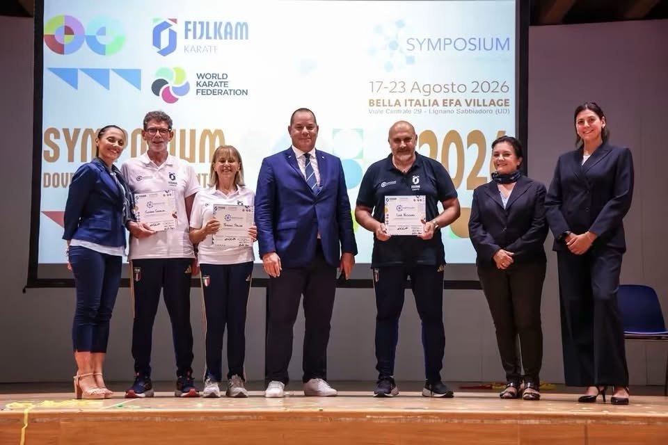 Il Toukon brilla a Lignano: bronzo di Giulia, Lorenzo Arbitro Nazionale e il Parakarate protagonista